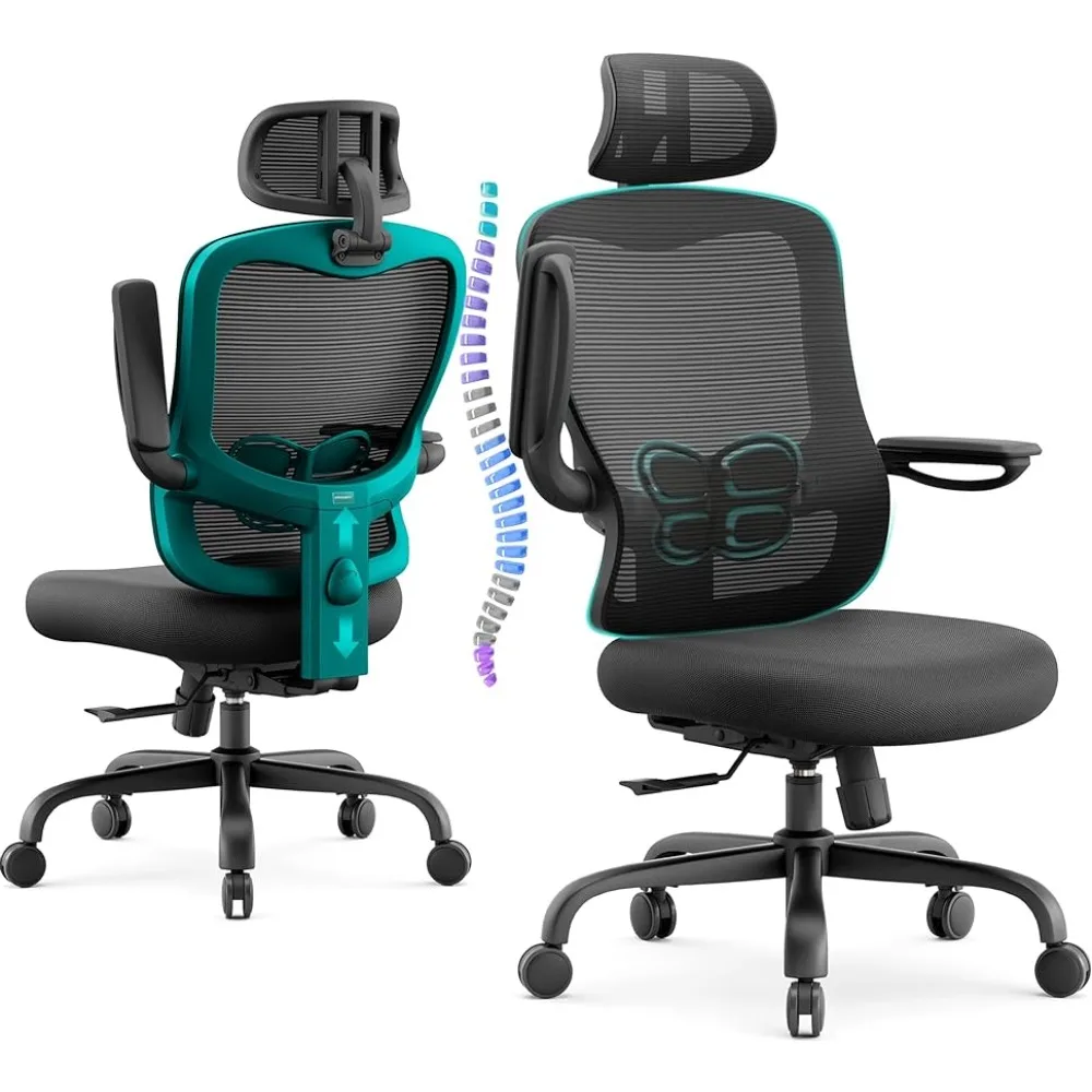 Computer Desk Comfortable Office Chair Big and Tall - 350LBS Capacity 3D Headrest freight free
Computer Desk Comfortable Office Chair Big and Tall - 350LBS Capacity 3D Headrest freight free