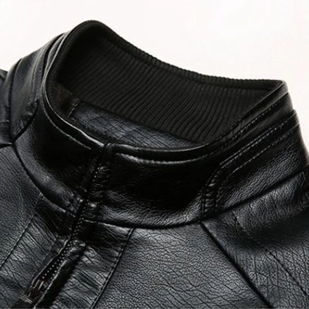 Outerwear Jacket Daily Holiday Stand Collar Streetwear Suit Jacket Blazer Casual Faux Leather Men Autumn Spring
Outerwear Jacket Daily Holiday Stand Collar Streetwear Suit Jacket Blazer Casual Faux Leather Men Autumn Spring