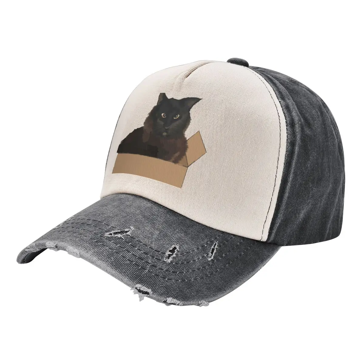 

Finn the cat Baseball Cap Wild Ball Hat sun hat Sunhat Golf Wear Men Women's