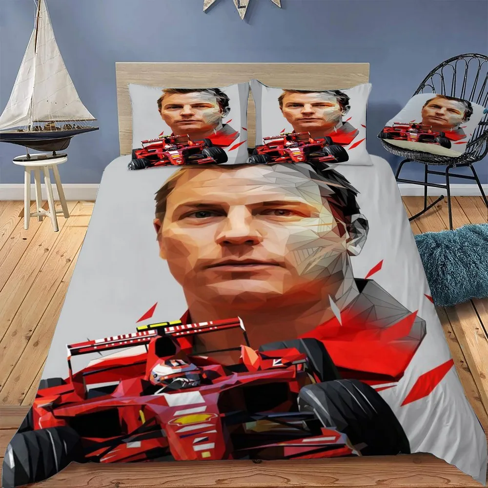 Kimi Raikkonen, пододеяльник, двойной комплект постельного белья, роскошный пододеяльник с застежкой-молнией, Королевский размер, наборы одеял
Kimi Raikkonen, пододеяльник, двойной комплект постельного белья, роскошный пододеяльник с застежкой-молнией, Королевский размер, наборы одеял