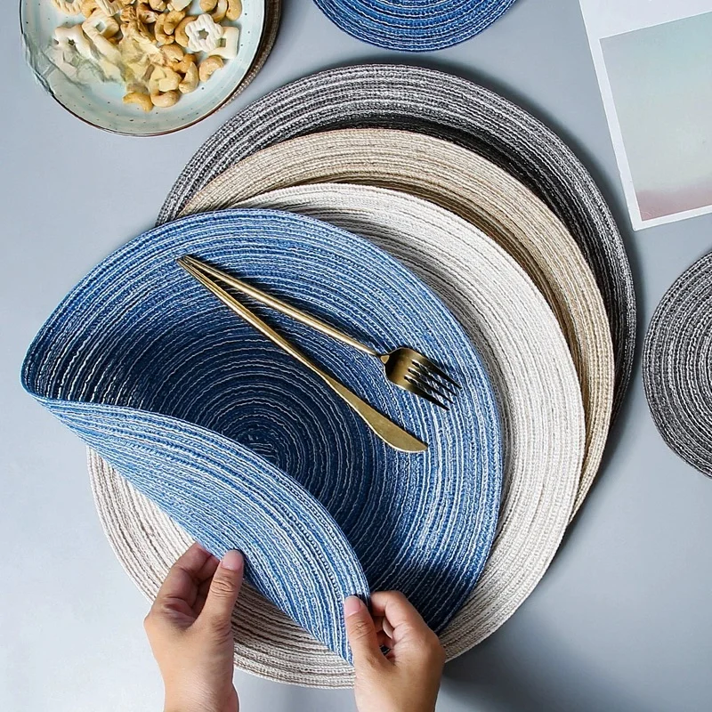 6pcs Round Table Mat Woven Ramie Placemats Anti Slip Dining Table Mats Non-Slip Tableware Bowl Pads Kitchen Drink Cup Coasters
6pcs Round Table Mat Woven Ramie Placemats Anti Slip Dining Table Mats Non-Slip Tableware Bowl Pads Kitchen Drink Cup Coasters