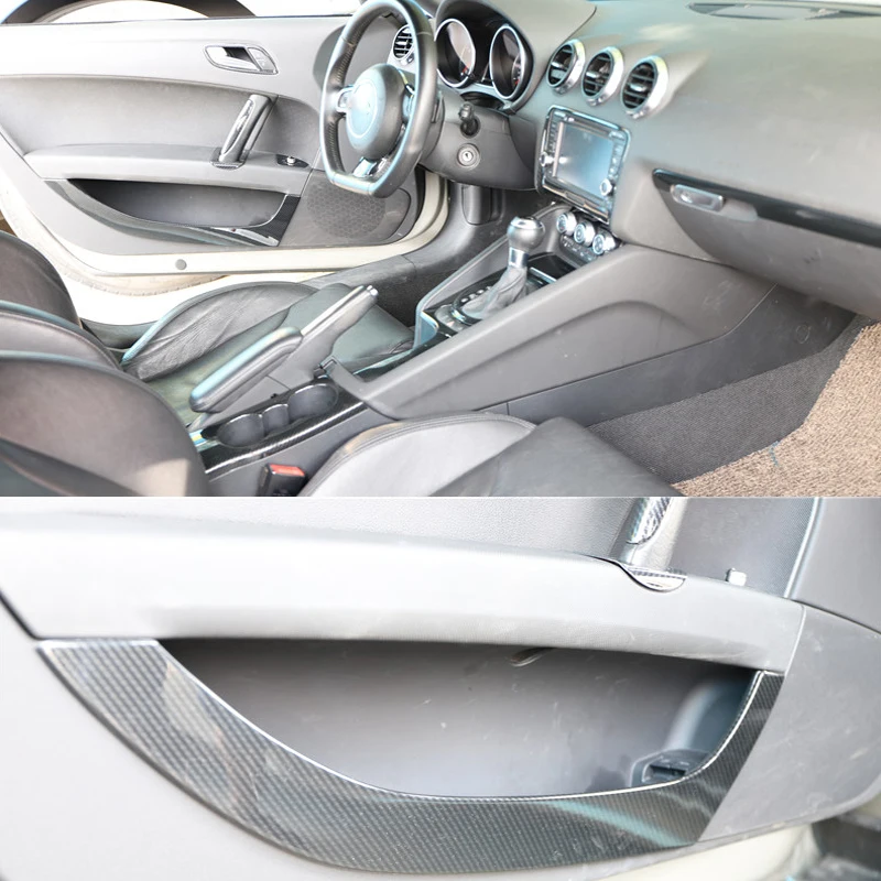 Car Interior Mouldings Modification Decorative Trim Frame Interior Sequins Black Carbon Fiber For Audi TT 2006 2007 2008 - 2014
Car Interior Mouldings Modification Decorative Trim Frame Interior Sequins Black Carbon Fiber For Audi TT 2006 2007 2008 - 2014