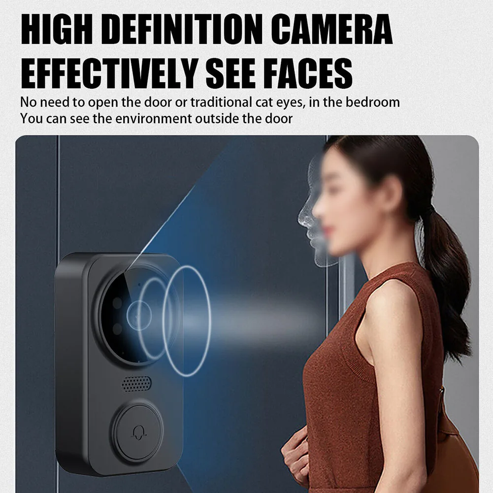 4.3-inch Smart Wireless Video Doorbell Phone Security Camera WIFI Home Remote Monitoring Two-way Intercom
4.3-inch Smart Wireless Video Doorbell Phone Security Camera WIFI Home Remote Monitoring Two-way Intercom