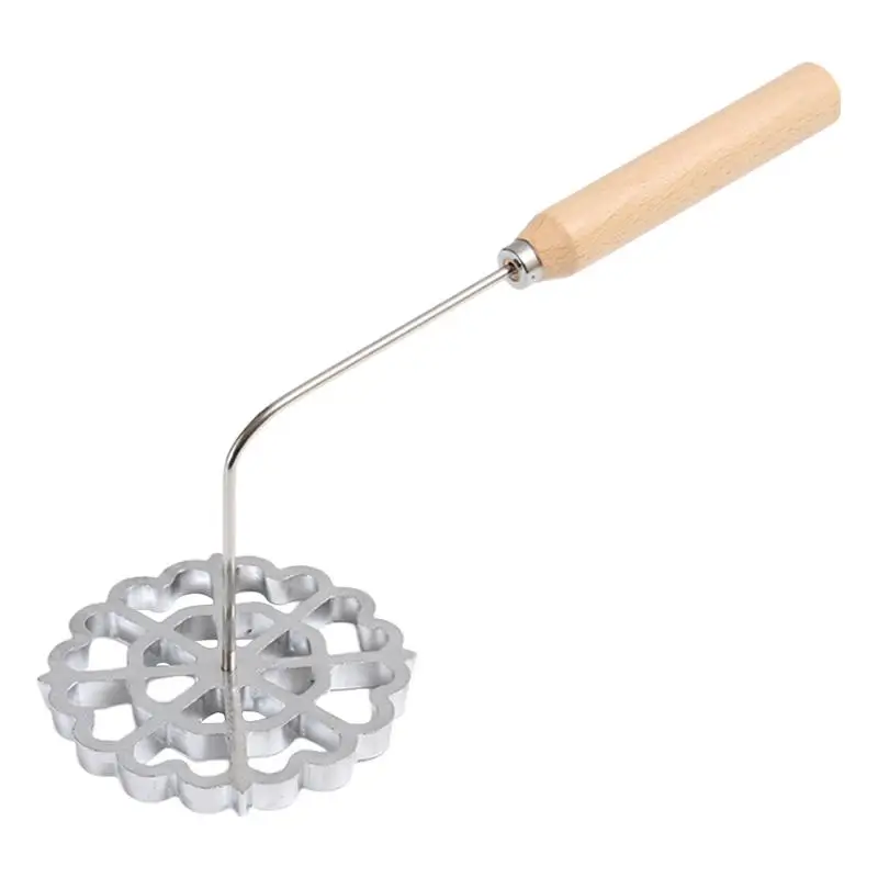 Bunuelos Mold Aluminum Bunuelos Cookie Maker Frying Mold with Wooden Handle Detachable Rosette Bunuelos for kitchen baking
Bunuelos Mold Aluminum Bunuelos Cookie Maker Frying Mold with Wooden Handle Detachable Rosette Bunuelos for kitchen baking