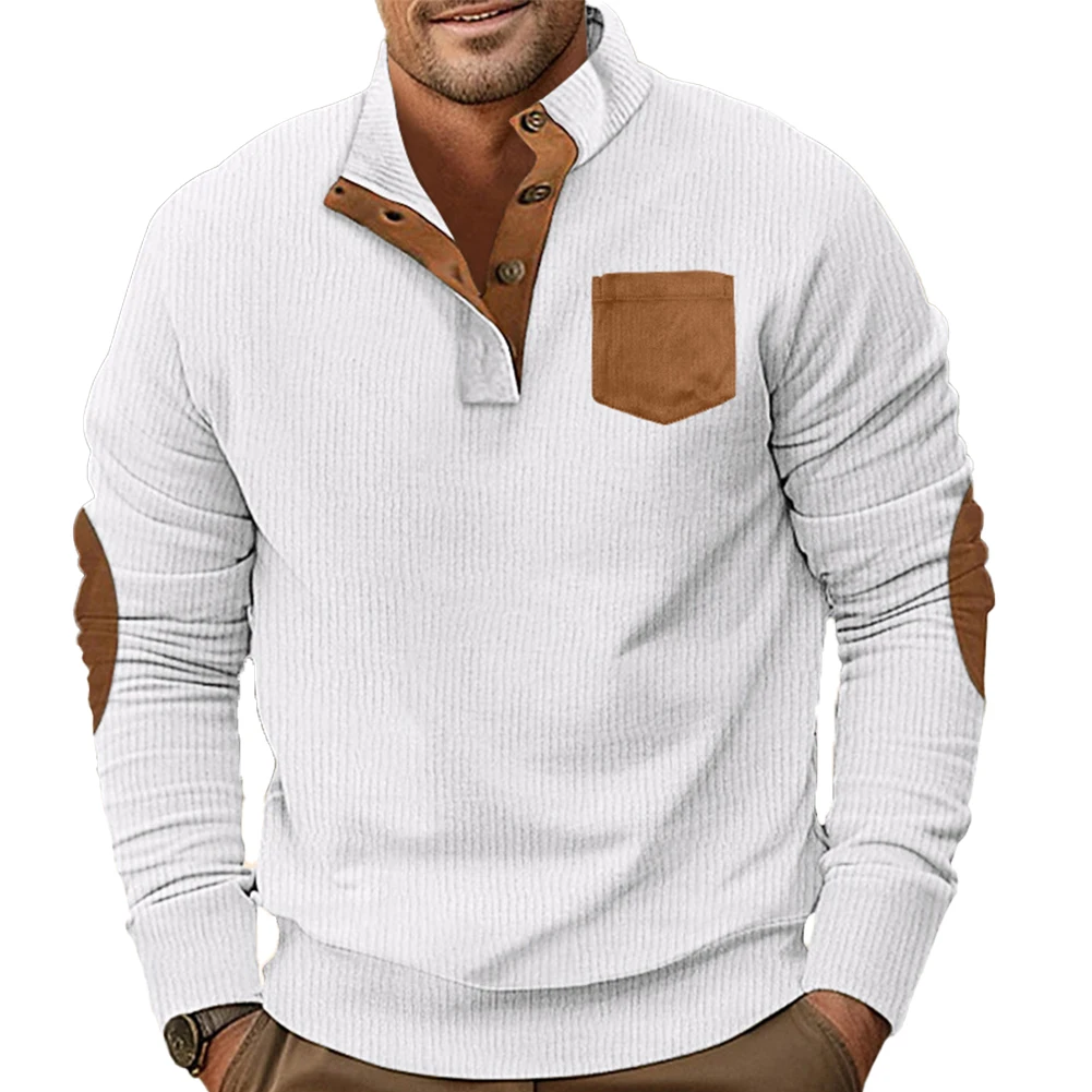 Autumn Men's Stand Collar Sweatshirt Long Sleeve Contrast Color Hoodie Pullovers Casual Sports Tops Man Sweatshirts
Autumn Men's Stand Collar Sweatshirt Long Sleeve Contrast Color Hoodie Pullovers Casual Sports Tops Man Sweatshirts