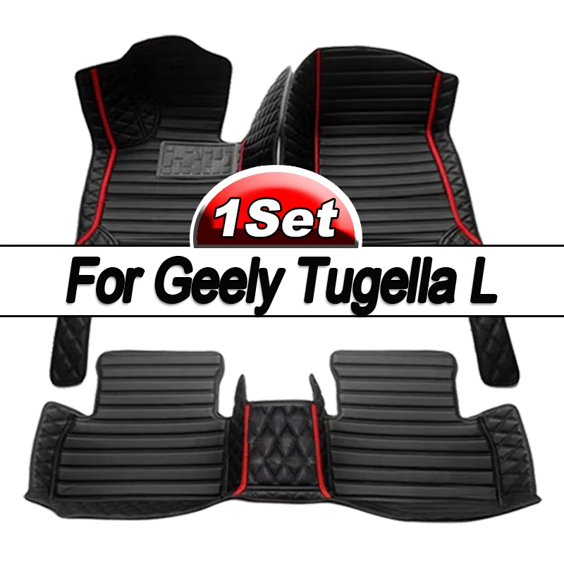 

Car Floor Mats For Geely Tugella L Hybrid 2022 Custom Auto Foot Pads Automobile Carpet Cover Interior Accessories