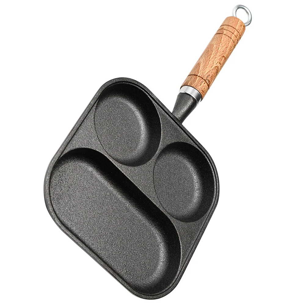 Nonstick Egg Pan Egg Frying Pan Fried Egg Pan 3 Section Square Grill Pan Divided Frying Pan Egg Skillet Breakfast Sandwiches Gas 
Nonstick Egg Pan Egg Frying Pan Fried Egg Pan 3 Section Square Grill Pan Divided Frying Pan Egg Skillet Breakfast Sandwiches Gas
