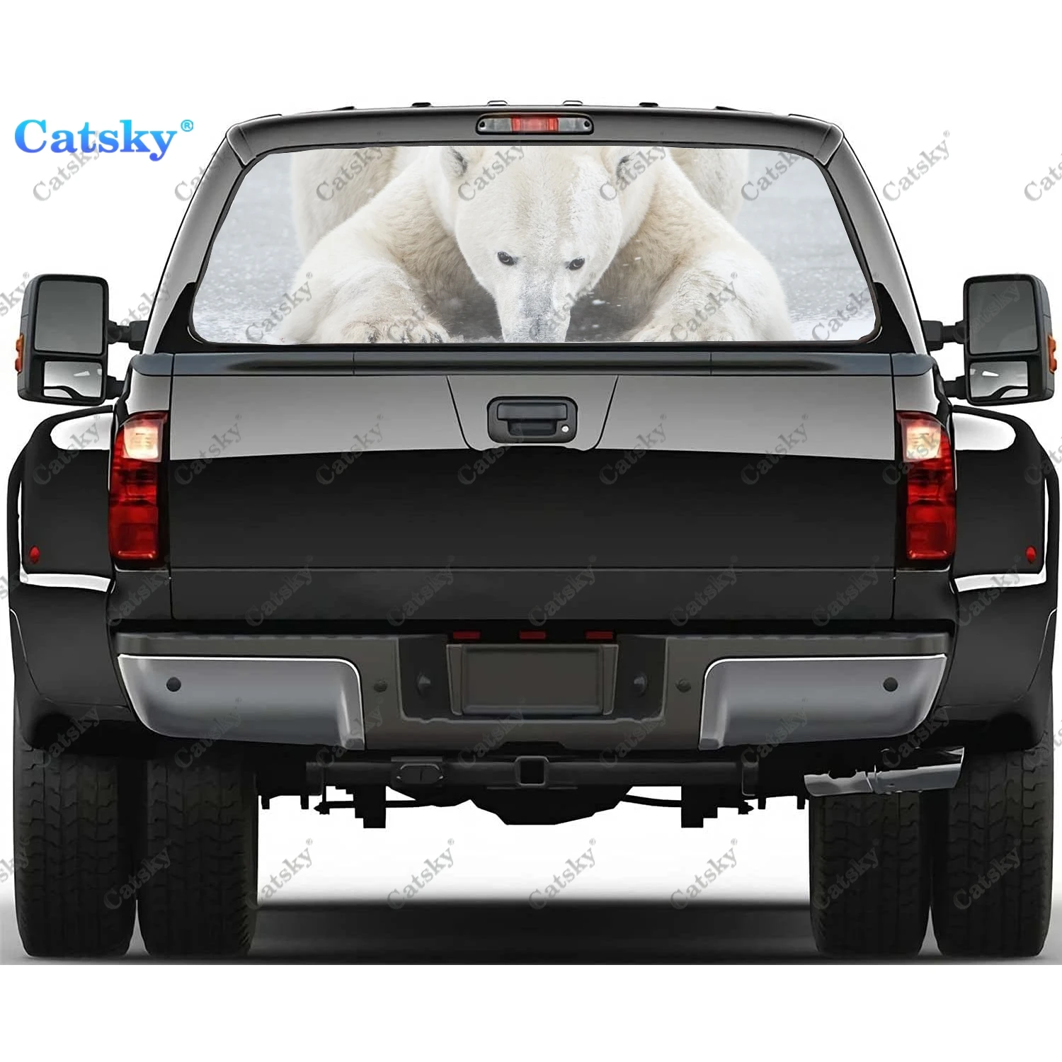 Polar Bear Rear Window Decals for Trucks,Pickup Window Decal,Rear Window Tint Graphic Perforated Vinyl Truck Stickers
Polar Bear Rear Window Decals for Trucks,Pickup Window Decal,Rear Window Tint Graphic Perforated Vinyl Truck Stickers