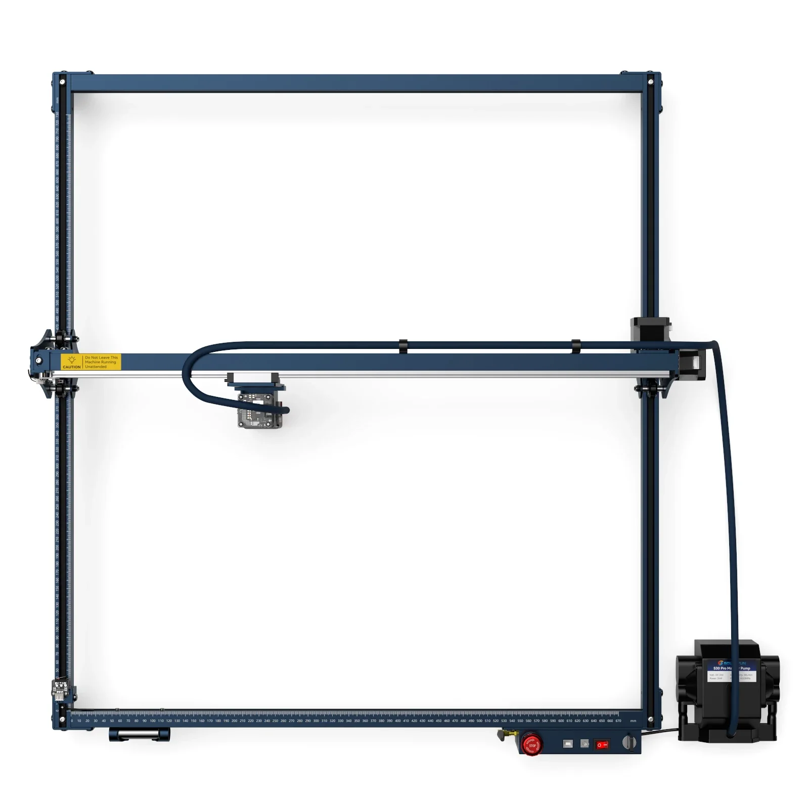 S30 Ultra-11W Laser Engraving Machine 600x600mm Engraving Area Automatic Air Assist Replaceable Lens Eye Protection
S30 Ultra-11W Laser Engraving Machine 600x600mm Engraving Area Automatic Air Assist Replaceable Lens Eye Protection