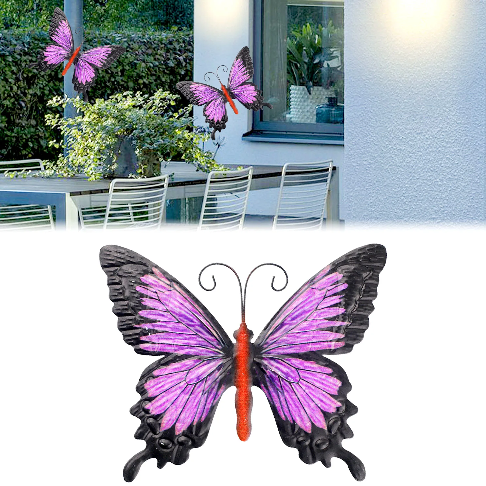 Home Wall Hanging Metal Wall Decor And Color Outdoor Animal Decoration Art Garden Home Decor Large Metal Purple
Home Wall Hanging Metal Wall Decor And Color Outdoor Animal Decoration Art Garden Home Decor Large Metal Purple