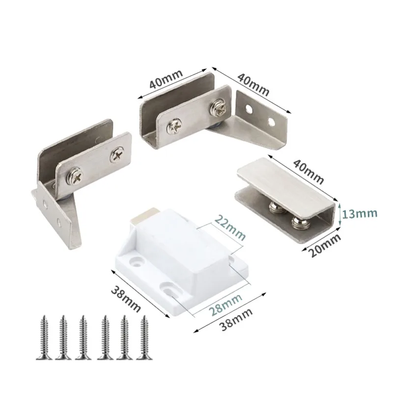 1set Cabinet door hardware Glass clip Furniture Shaft Hinge Door suction Closer Free open Touch Latch Hardware Fittings
1set Cabinet door hardware Glass clip Furniture Shaft Hinge Door suction Closer Free open Touch Latch Hardware Fittings