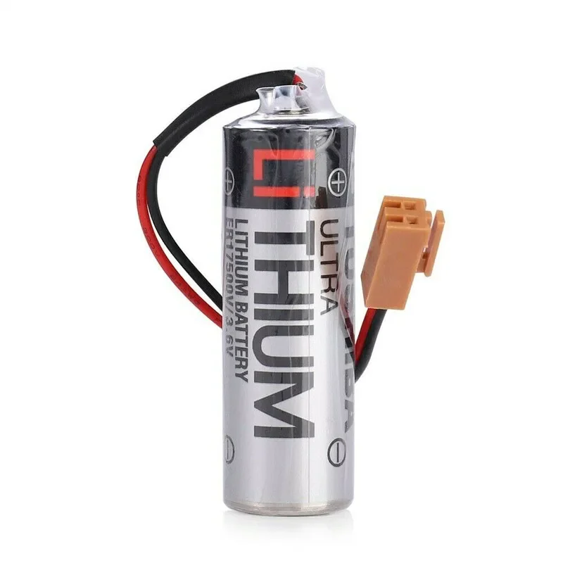 Original ER17500V ER 17500V 17500 3.6V PLC Lithium Battery Pack w/ Brown Plug For TOSHIBA ER17500/3.6V 2700mAh Battery
Original ER17500V ER 17500V 17500 3.6V PLC Lithium Battery Pack w/ Brown Plug For TOSHIBA ER17500/3.6V 2700mAh Battery