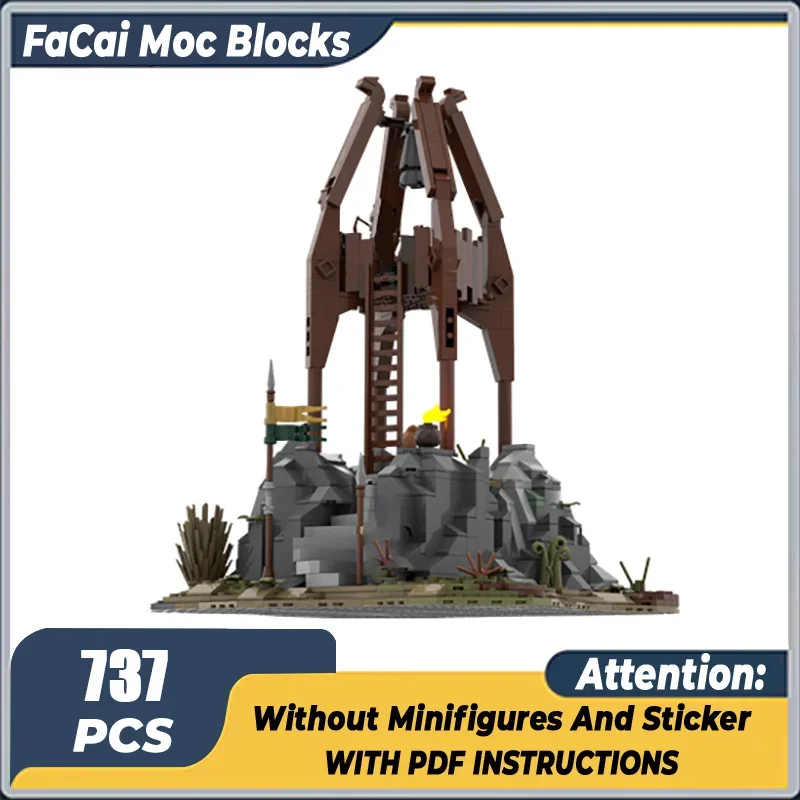Moc Building Blocks Magical Rings Movie Rohan Archer Tower Model Technology Bricks DIY Assembly Medieval Times LOTR Castle Toys
Moc Building Blocks Magical Rings Movie Rohan Archer Tower Model Technology Bricks DIY Assembly Medieval Times LOTR Castle Toys