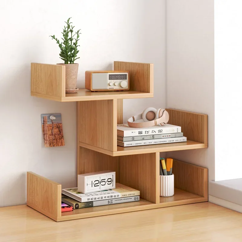 HOOKI New Bookshelf Desktop Shelf Bedroom Desk Small Multi-Layer Storage Shelf Living Room Desk Office Simple Bookca
HOOKI New Bookshelf Desktop Shelf Bedroom Desk Small Multi-Layer Storage Shelf Living Room Desk Office Simple Bookca
