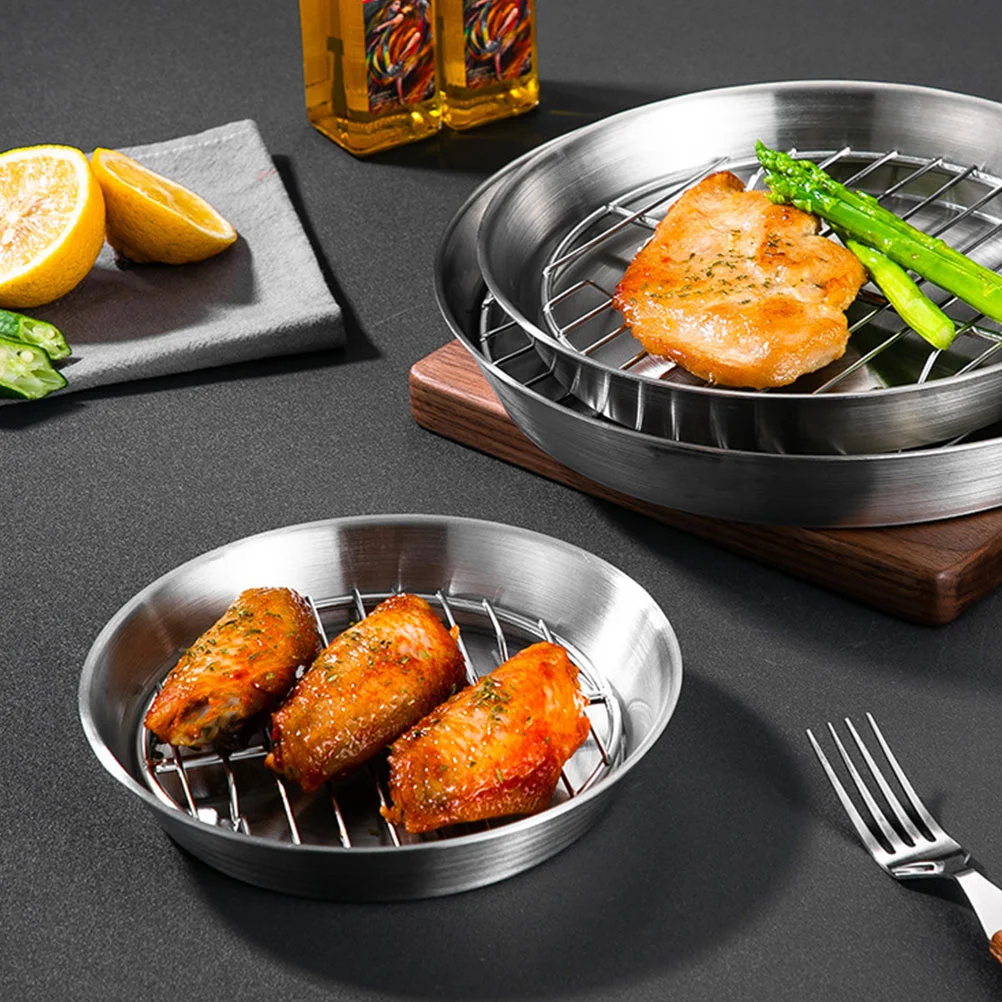 Stainless Steel Baking Pans Dish Bakeware Food Display Rack Accessories 304 Metal Tray
Stainless Steel Baking Pans Dish Bakeware Food Display Rack Accessories 304 Metal Tray