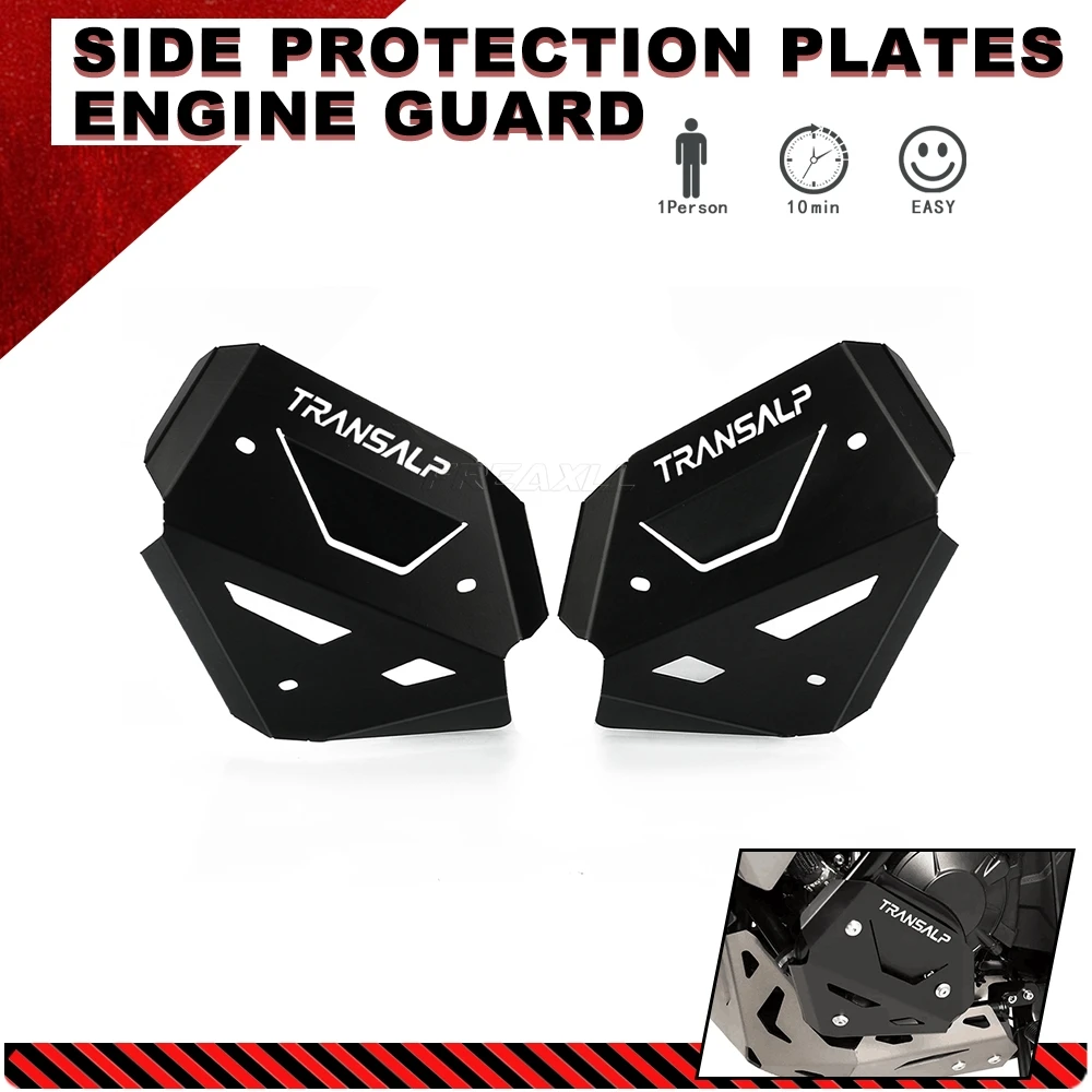 Cylinder Cover For Honda XL 750 XL750 Transalp 2023-2025 Engine Guard Plate Bumper Side Protection Accessories TRANSALP750 2024
Cylinder Cover For Honda XL 750 XL750 Transalp 2023-2025 Engine Guard Plate Bumper Side Protection Accessories TRANSALP750 2024