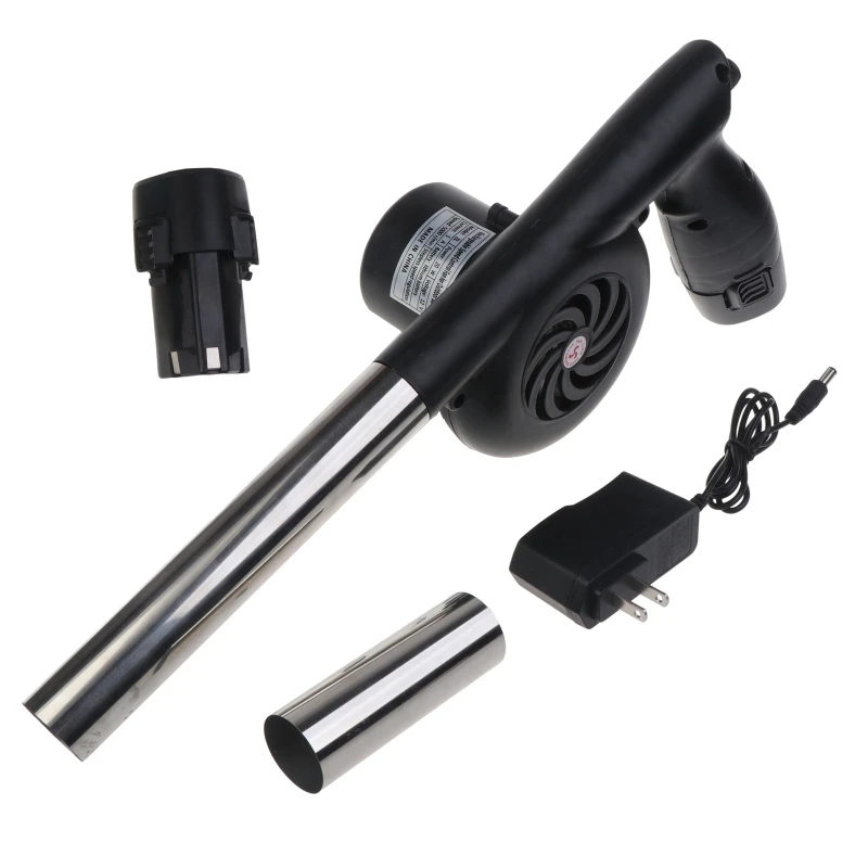 Wireless Fire Electric Air Blower With 2 Rechargeable Battery Adjustable BBQ Fan Air Blower Outdoor Fire Tool 5000RPM
Wireless Fire Electric Air Blower With 2 Rechargeable Battery Adjustable BBQ Fan Air Blower Outdoor Fire Tool 5000RPM