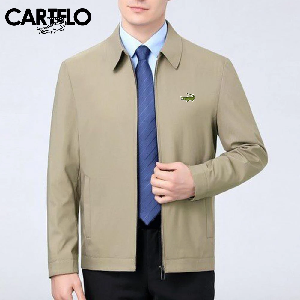 Деловая мужская куртка CARTELO, повседневные пальто с отложным воротником, пальто на молнии, Офисная верхняя одежда, куртки для мужчин 2023, chaquetas hombre
Деловая мужская куртка CARTELO, повседневные пальто с отложным воротником, пальто на молнии, Офисная верхняя одежда, куртки для мужчин 2023, chaquetas hombre