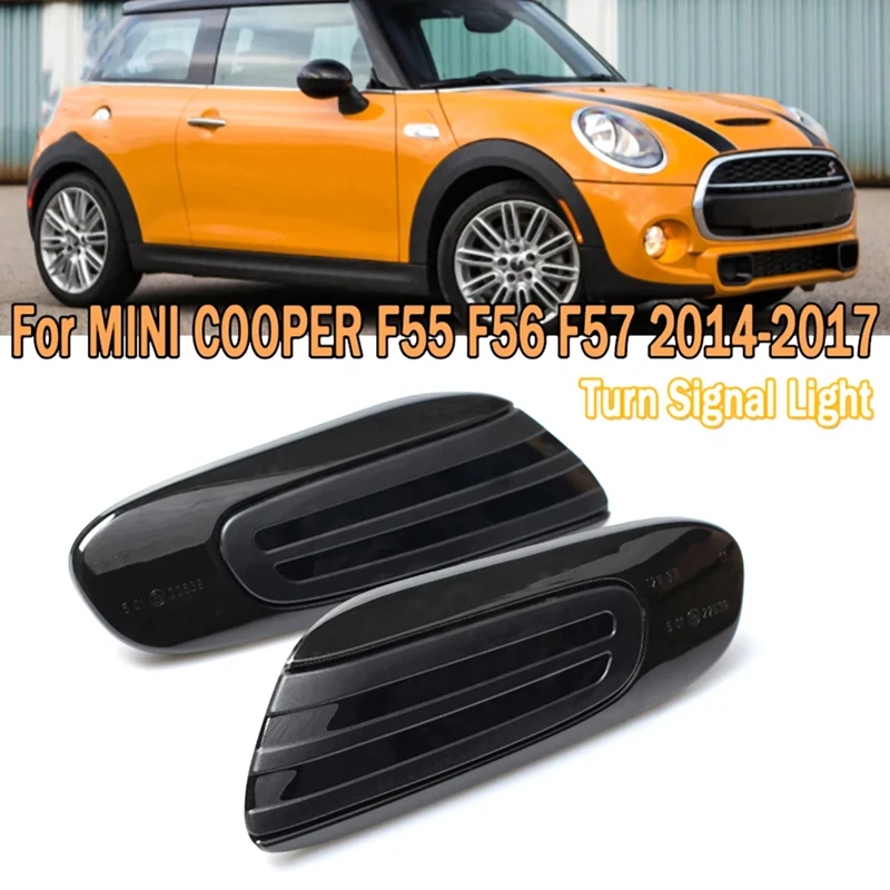 Новинка-телефон, боковой сигнал поворота, лампочка для BMW Mini Cooper F55 F57 2014-2016
Новинка-телефон, боковой сигнал поворота, лампочка для BMW Mini Cooper F55 F57 2014-2016
