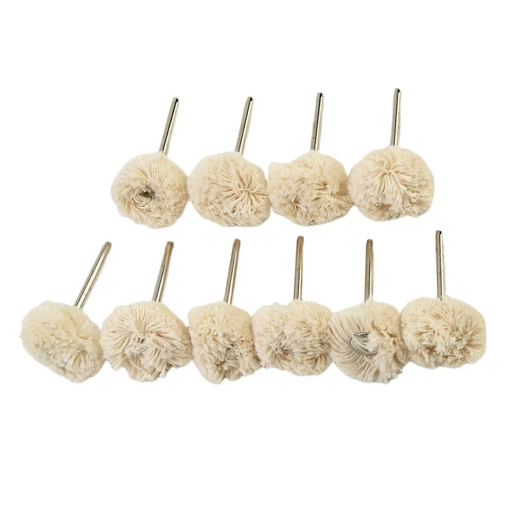 10pcs Polishing Wheel For Rotary Tools Accessories Double Cotton Thread Mounted Brush Polishing Abrasive Tools
10pcs Polishing Wheel For Rotary Tools Accessories Double Cotton Thread Mounted Brush Polishing Abrasive Tools