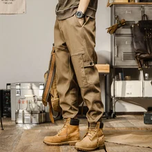 American-Style Heavy Workwear Pants Men's Spring Loose Straight Men's Casual Pants Autumn and Winter Wide-Leg Ankle-Tied Harem P
American-Style Heavy Workwear Pants Men's Spring Loose Straight Men's Casual Pants Autumn and Winter Wide-Leg Ankle-Tied Harem P