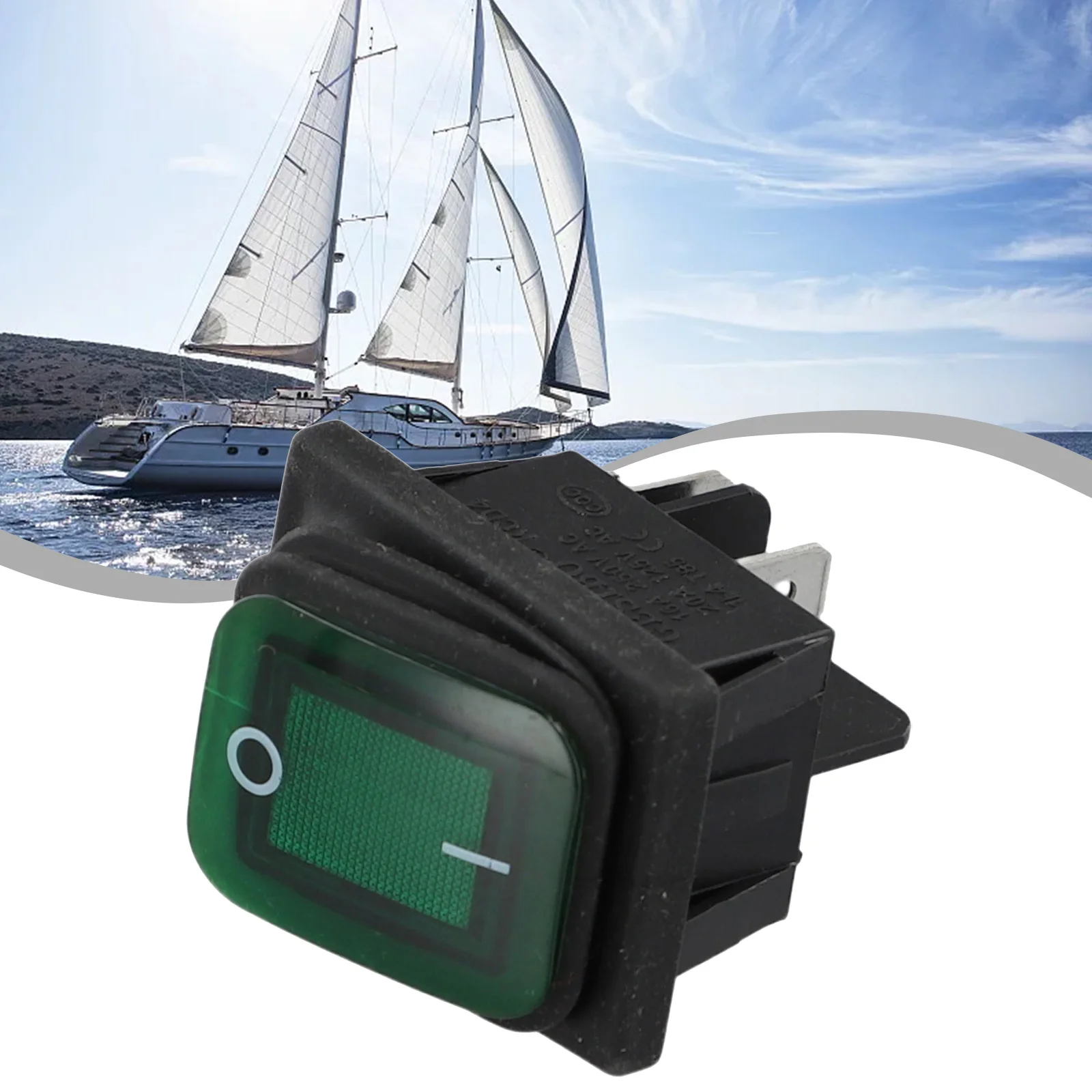 1Pc Car 4 Pin Rocker Switch Waterproof Green LED 220V Boat ON/OFF SPST Marine Rocker Switch Auto Rocker Switch 16A 250V AC
1Pc Car 4 Pin Rocker Switch Waterproof Green LED 220V Boat ON/OFF SPST Marine Rocker Switch Auto Rocker Switch 16A 250V AC