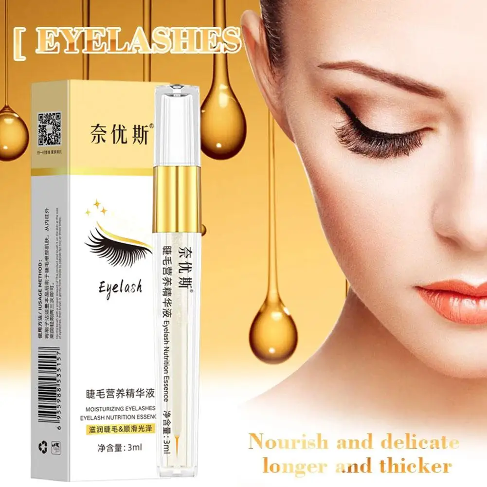 

Herbal Eyelashes Growth Treatment Liquid Serum Enhancer Eye Lashes Longer Thicker Better Than Eyebrows Extension Powerful Makeup
