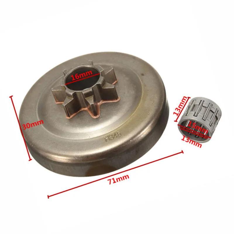 Part Clutch Sprocket For 2145 2150 For 340 345 350 445 445E 450 450E Steel 7T Clutch McCulloch PM5000 Replacement
Part Clutch Sprocket For 2145 2150 For 340 345 350 445 445E 450 450E Steel 7T Clutch McCulloch PM5000 Replacement