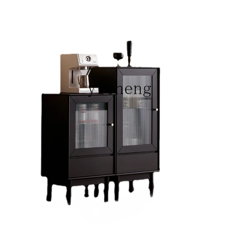 ZC Solid Wood Combination Sideboard Cabinet Low and High Cabinet Modern Minimalist Black Locker Narrow Cabinet Tea Cabinet
ZC Solid Wood Combination Sideboard Cabinet Low and High Cabinet Modern Minimalist Black Locker Narrow Cabinet Tea Cabinet