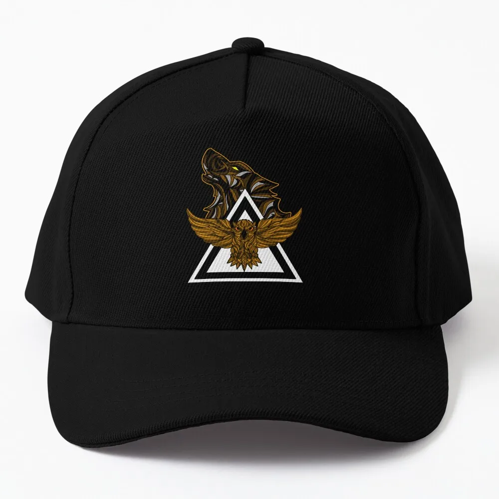 

Wolf and Owl Baseball Cap Icon Hat Man For The Sun Women Caps Men's