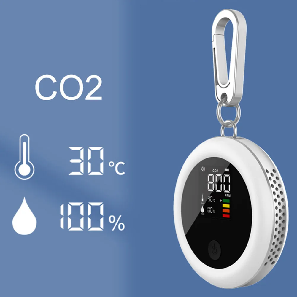 3 In 1 CO2 Detector Air Quality Monitor Carbon Dioxide Meter 400-5000 PPM 3.7(v) LCD Display Air Quality Detector Instruments
3 In 1 CO2 Detector Air Quality Monitor Carbon Dioxide Meter 400-5000 PPM 3.7(v) LCD Display Air Quality Detector Instruments