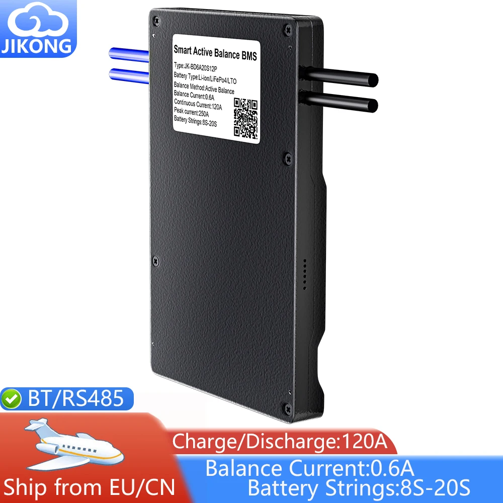 Jkbms Active balance Smart 8S 9S 10S 11S 12S 13S 14S 15S 16S 17S 18S 19S 20S 12V 24V 36V 48V 72V литий-ионный аккумулятор Lto lifepo4 84 в
Jkbms Active balance Smart 8S 9S 10S 11S 12S 13S 14S 15S 16S 17S 18S 19S 20S 12V 24V 36V 48V 72V литий-ионный аккумулятор Lto lifepo4 84 в