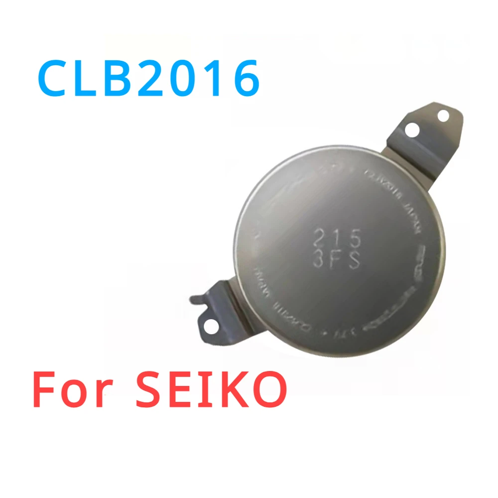 

1pcs/lot CLB2016 3.7V for SEIKO Capacitor with Seiko Original Bracket Energy Solar Charging Battery CLB-2016 For 7X52 7X52A
