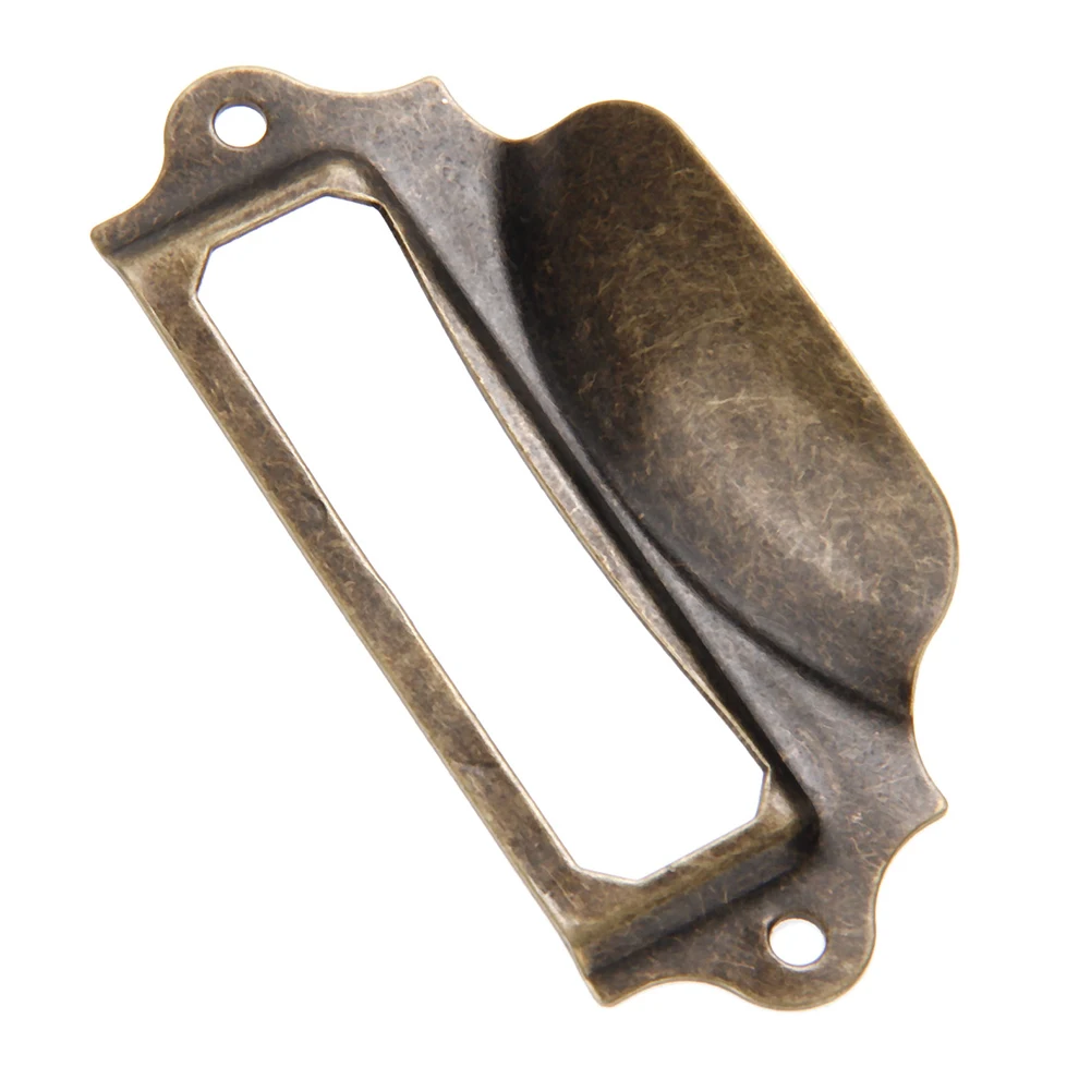10pcs 70*30mm Drawer Handle Retro Bronze Label For Gift Box Cabinet Cupboard File Case Apothecary Furniture Hardware
10pcs 70*30mm Drawer Handle Retro Bronze Label For Gift Box Cabinet Cupboard File Case Apothecary Furniture Hardware