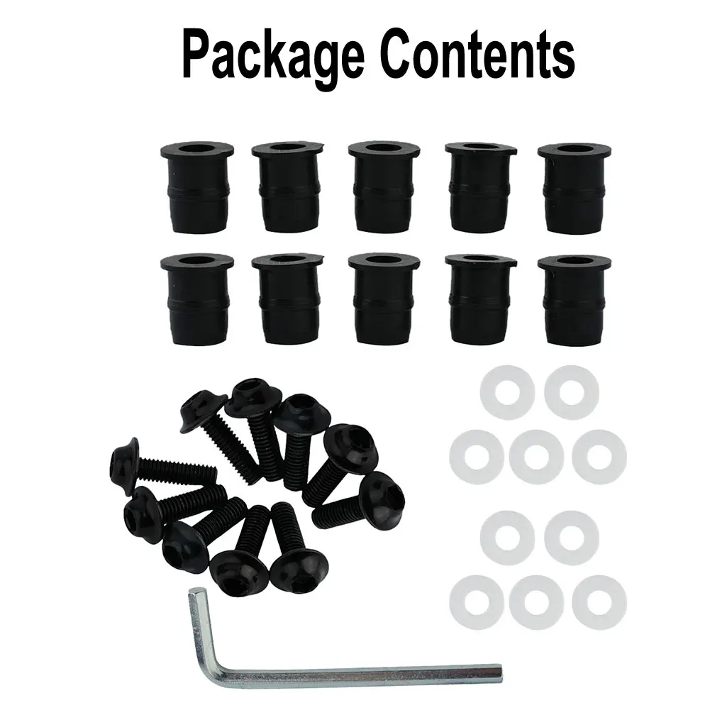 10x M5 Motorcycle Windscreen Windshield Fairing Screen Nut Bolt Screw Strength Corrosion Resistant Motorcycle Parts
10x M5 Motorcycle Windscreen Windshield Fairing Screen Nut Bolt Screw Strength Corrosion Resistant Motorcycle Parts