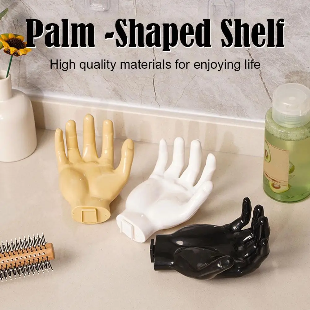 1pcs Palm Shaped Wall Strong Non Punching And Traceless Hook For Home Wall Storage, Key Hook, Headphone Hook
1pcs Palm Shaped Wall Strong Non Punching And Traceless Hook For Home Wall Storage, Key Hook, Headphone Hook