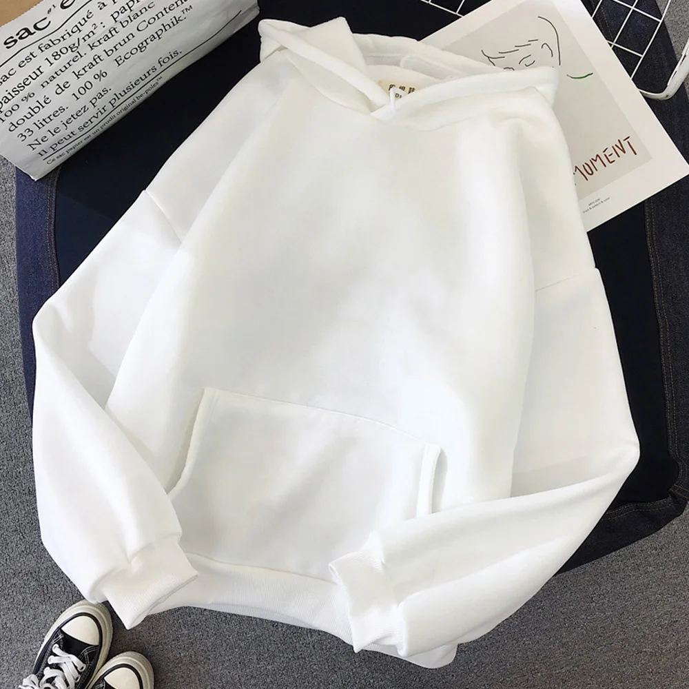 2024 New Autumn/Winter Women's Solid Color Hoodie Sweatshirt High Street Streetwear Casual Pullover Harajuku Y2k Clothes
2024 New Autumn/Winter Women's Solid Color Hoodie Sweatshirt High Street Streetwear Casual Pullover Harajuku Y2k Clothes
