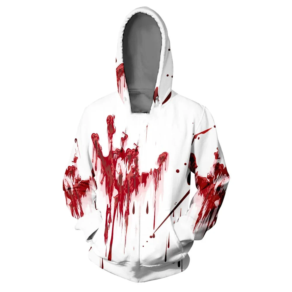 2023 New 3D T Shirt Hoodie Streetwear Blood Splatter Men's Women's Horror Halloween 3D Pullover College Cosplay Costumes
2023 New 3D T Shirt Hoodie Streetwear Blood Splatter Men's Women's Horror Halloween 3D Pullover College Cosplay Costumes