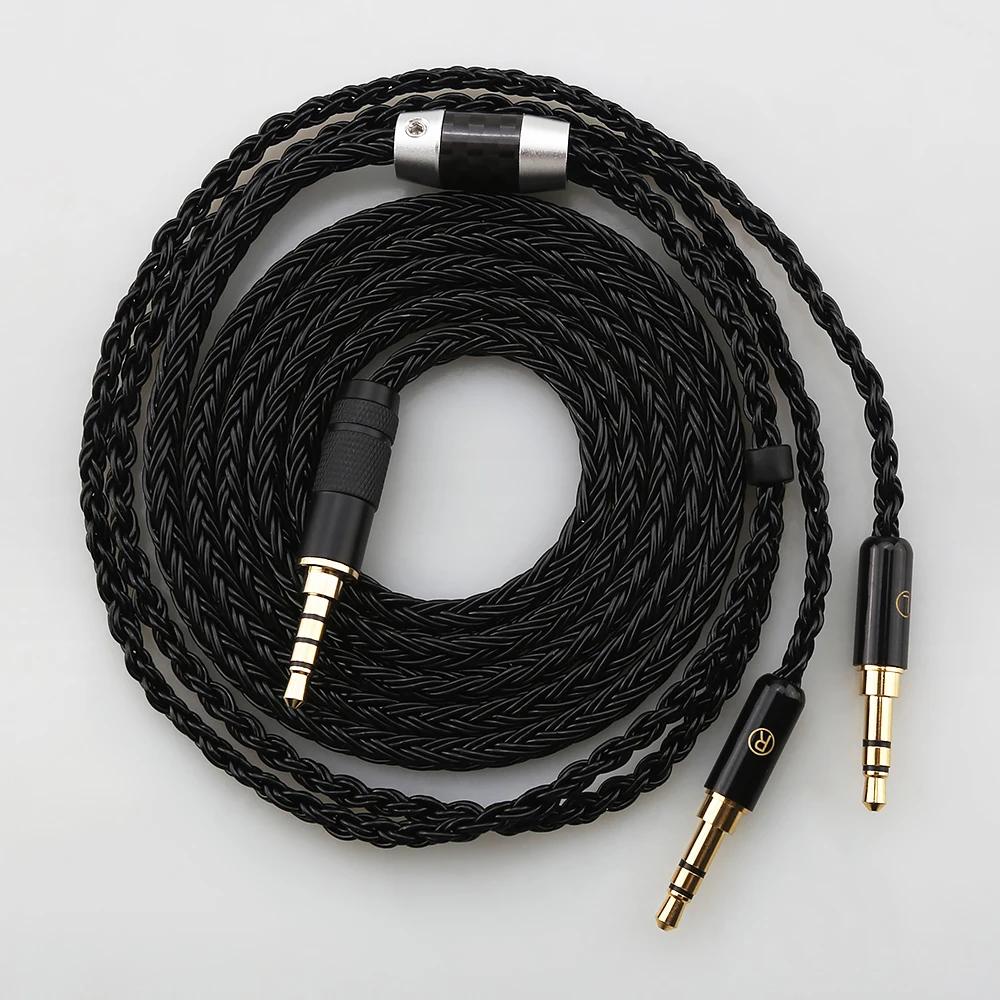 16 Cores 7N OCC Headphone Upgrade Cable /Earphone Cable For Hifiman Sundara Ananda HE1000se HE6se HE1000v2 HE400se Arya He-35x 16 Cores 7N OCC Headphone Upgrade Cable /Earphone Cable For Hifiman Sundara Ananda HE1000se HE6se HE1000v2 HE400se Arya He-35x