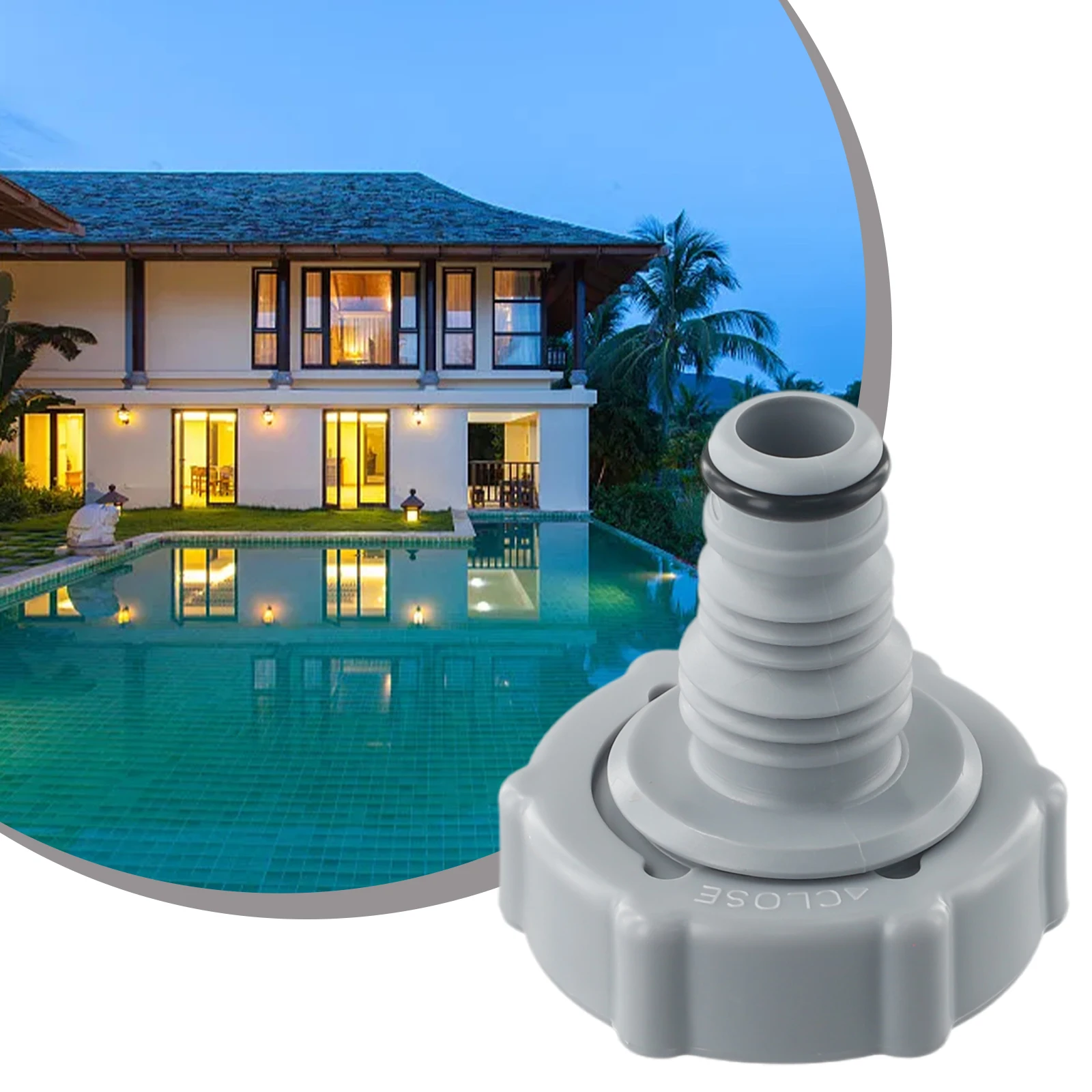 P6H1419 Drain Valve Swimming Pool 1pcs Drain Valve Outdoor Pools Adapter Pool Hose Adapter Hose Adapter Durable
P6H1419 Drain Valve Swimming Pool 1pcs Drain Valve Outdoor Pools Adapter Pool Hose Adapter Hose Adapter Durable