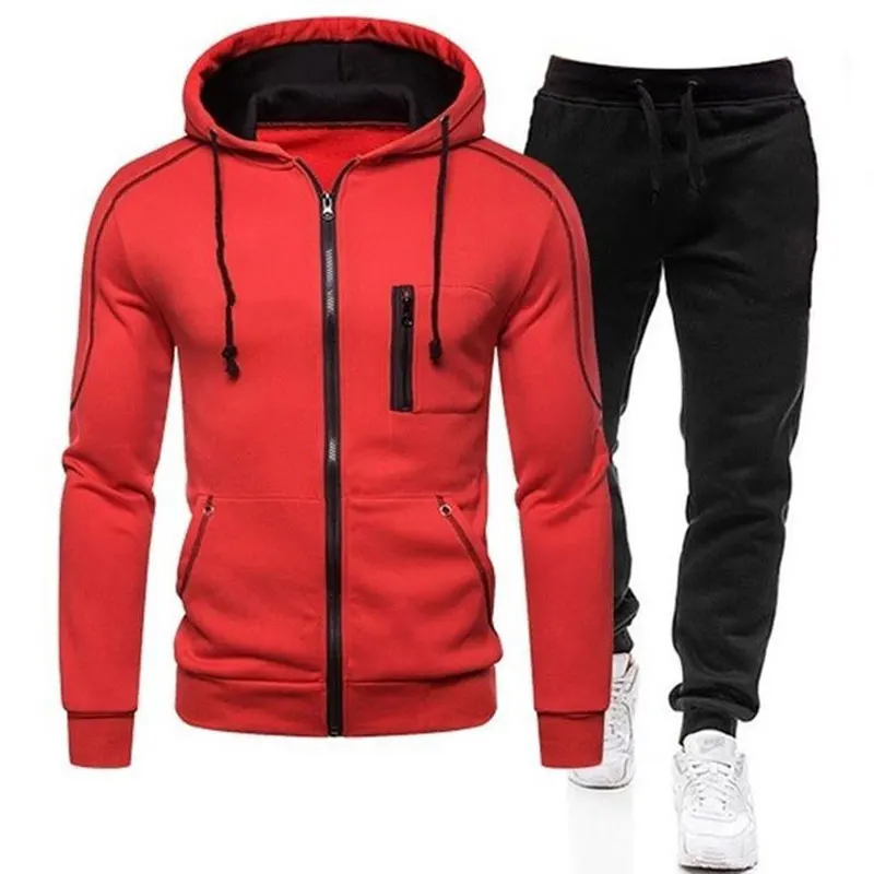 2023 New Men Zipper Hoodies Sweatshirt+Sweatpants Suit Autumn Winter Fleece Warm Tracksuit Sets Men's Pullover Clothing Jacket
2023 New Men Zipper Hoodies Sweatshirt+Sweatpants Suit Autumn Winter Fleece Warm Tracksuit Sets Men's Pullover Clothing Jacket