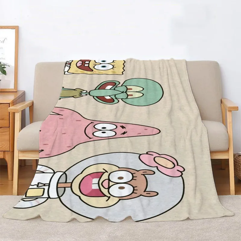 Nap Blanket Sofa Winter Decorative Bed S-Spongebobs Blankets Boho Home Decor Bedroom Decoration Bedspread the Throw Warm Anime
Nap Blanket Sofa Winter Decorative Bed S-Spongebobs Blankets Boho Home Decor Bedroom Decoration Bedspread the Throw Warm Anime