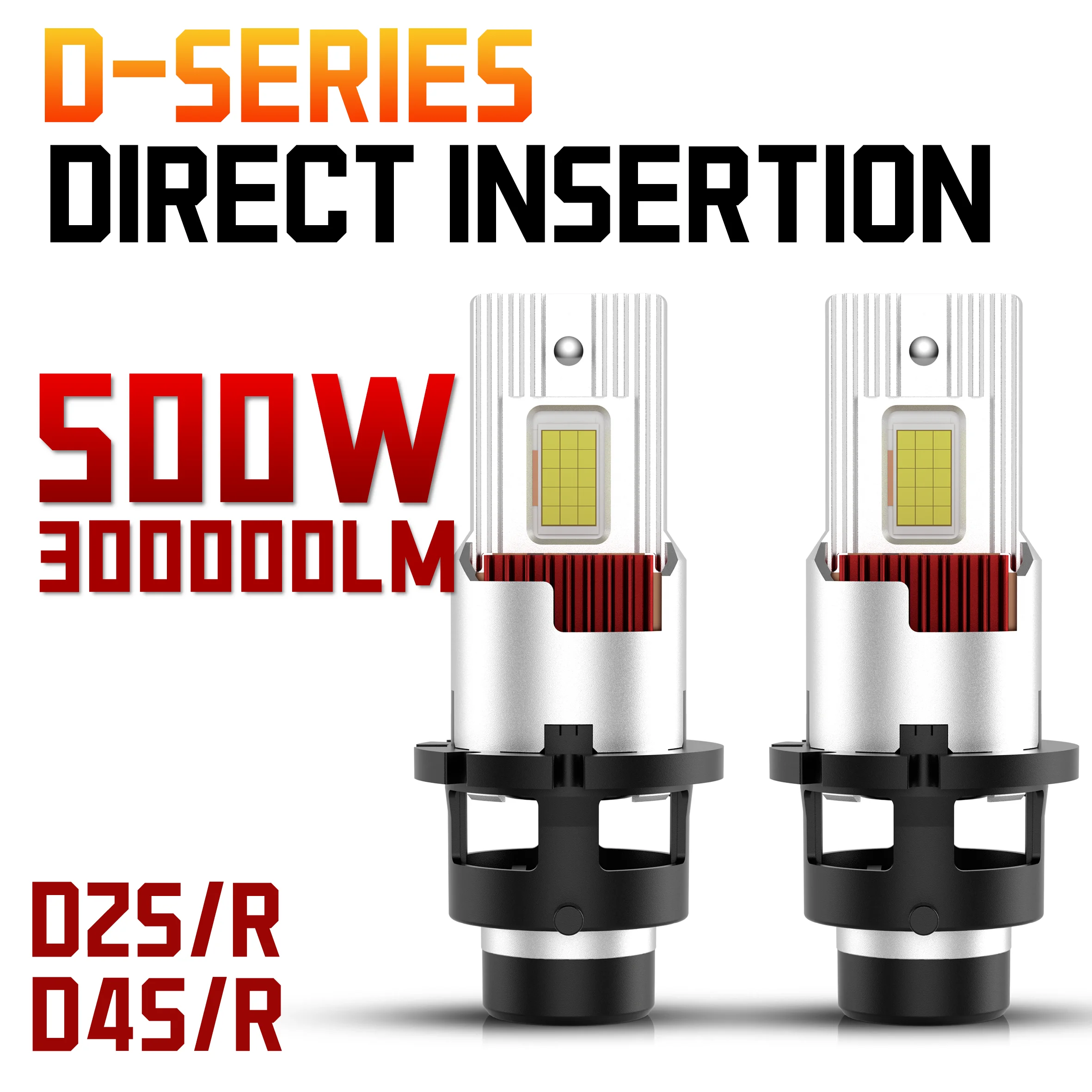 D2S Led Car Headlights HID Bulbs D4S D2R D4R Kit Xenon LED Car Light 300000LM Plug and Play CSP Chip Turbo Lamp Plug and Play
D2S Led Car Headlights HID Bulbs D4S D2R D4R Kit Xenon LED Car Light 300000LM Plug and Play CSP Chip Turbo Lamp Plug and Play