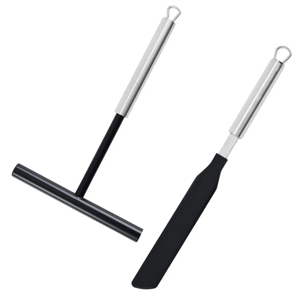 Stainless Steel French Crepe Spreader Pancake Like Batter Spreading Tools Pancake Like Batter For Bakery Kitchen + Spatula
Stainless Steel French Crepe Spreader Pancake Like Batter Spreading Tools Pancake Like Batter For Bakery Kitchen + Spatula