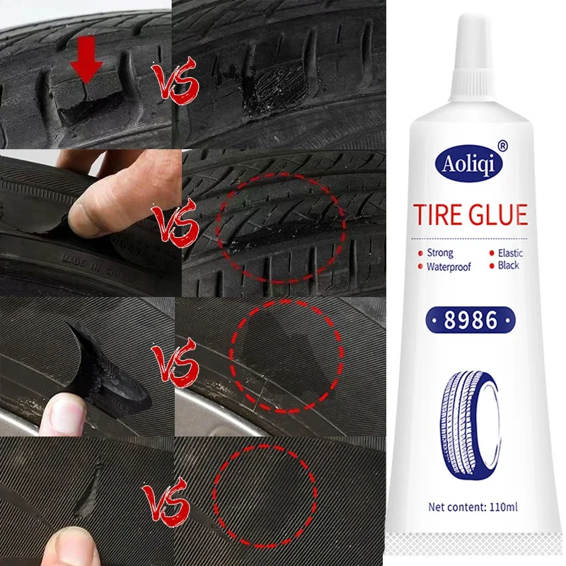 

Car Tire Repairing Glue Tyre Inner Tube Puncture Repair Tools Automobile Motorcycle Bike Universal Portable Repairing Glues