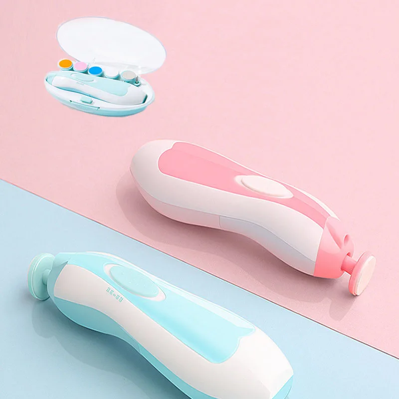Kids Baby Nail Trimmer Electric Baby Manicure Pedicure Nail Clippers Cutter Scissors Care Set New Born Nail Supplies 
Kids Baby Nail Trimmer Electric Baby Manicure Pedicure Nail Clippers Cutter Scissors Care Set New Born Nail Supplies