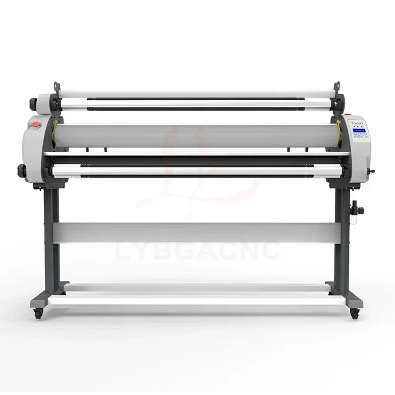 

LY Auto High-Speed Hot Cold Laminating Machine 1600mm English Version Four Roller Cold Hot Laminator Rolling Machine Film Photo