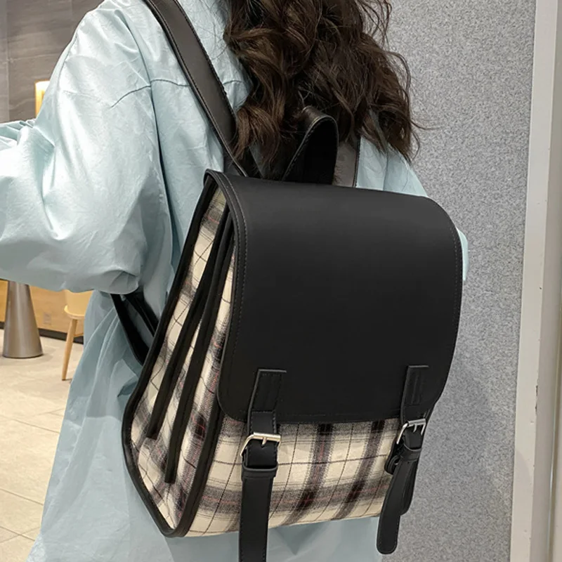 Multifunctional Teenager Laptop Backpack Lattice Women Cool School Bag High Quality Student Backpacks Boy Girl Fashion Schoolbag
Multifunctional Teenager Laptop Backpack Lattice Women Cool School Bag High Quality Student Backpacks Boy Girl Fashion Schoolbag