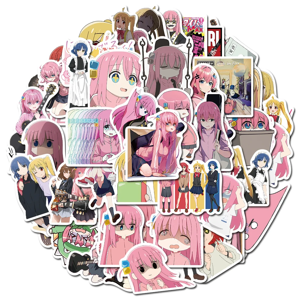 50PCS BOCCHI THE ROCK!Music Anime Stickers Vintage For DIY Kids Notebook Luggage Motorcycle Laptop Phone Decals Skate Toys
50PCS BOCCHI THE ROCK!Music Anime Stickers Vintage For DIY Kids Notebook Luggage Motorcycle Laptop Phone Decals Skate Toys