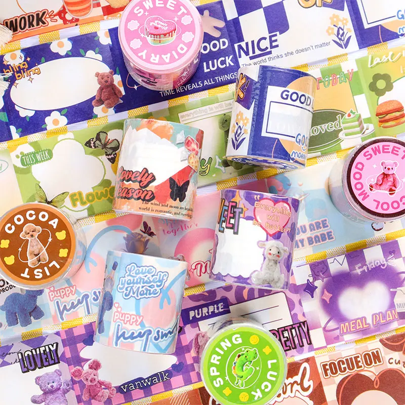 Assorted Collage Theme Stickers On Roll Decor Diary Notebooks Aesthetic Hand Account Design Journaling For School OfficeSupplies
Assorted Collage Theme Stickers On Roll Decor Diary Notebooks Aesthetic Hand Account Design Journaling For School OfficeSupplies